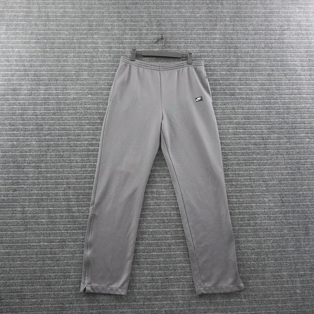 Vintage 80s Nike Sweatpants Mens Size M Gray Ankle Zip Track Pants